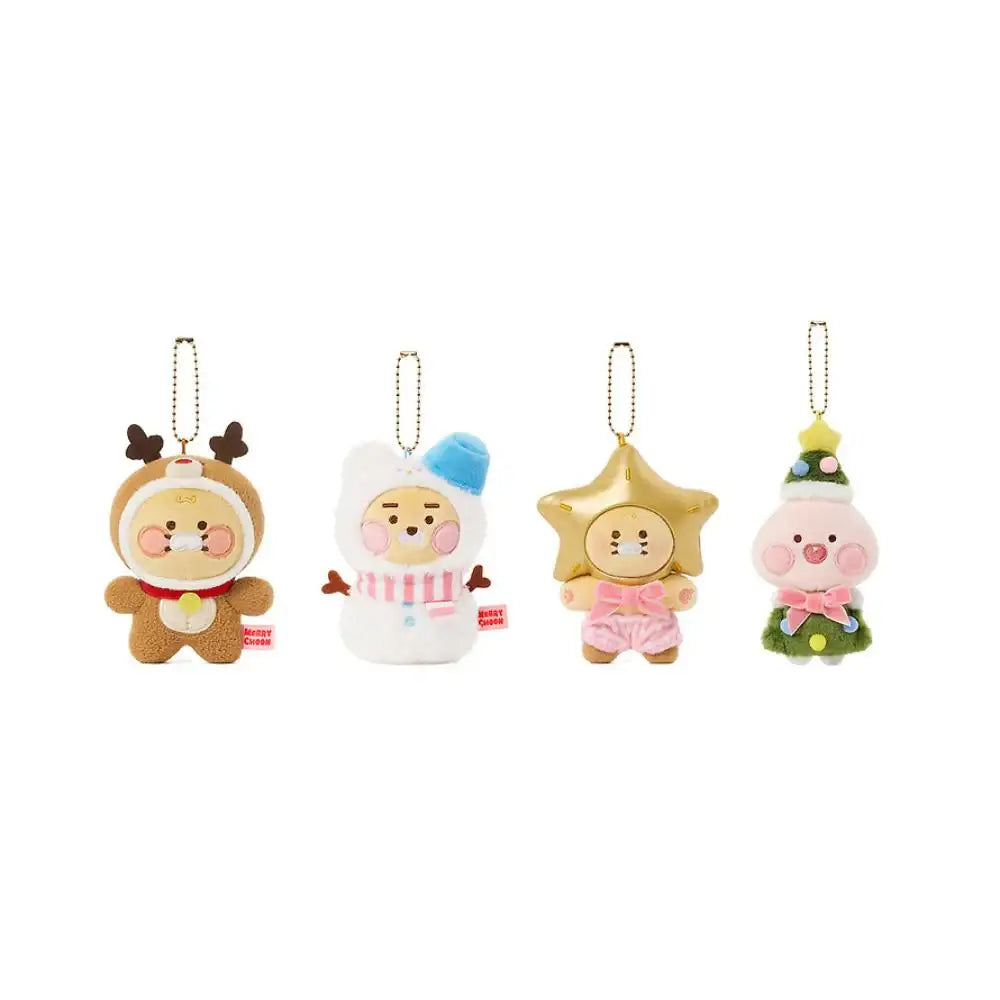 Kakao Friends - Merry Choon Christmas Doll Keyring - Kakao Friends - Keyring - Harumio