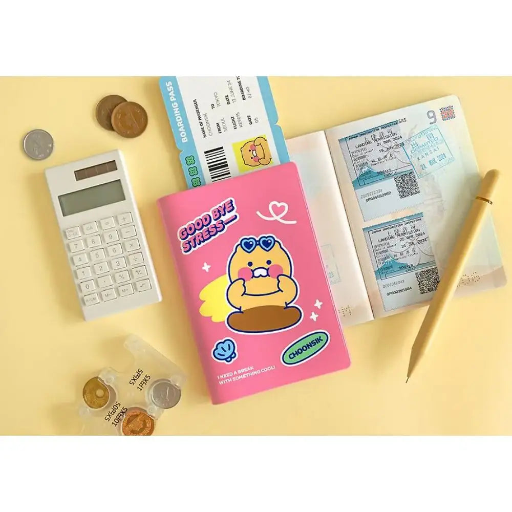 Kakao Friends - Choonsik Passport Case - Kakao Friends - Passport Case - Harumio