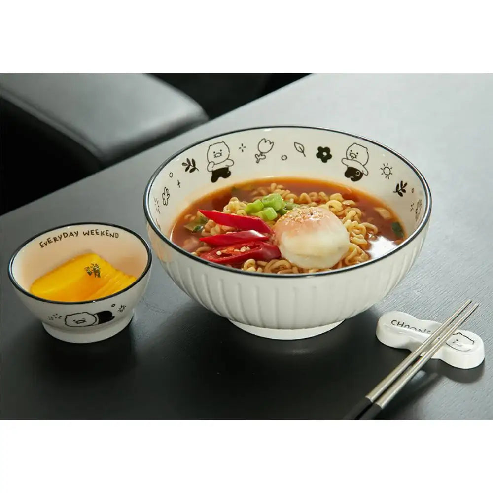 Kakao Friends - Doodle Doodle Choonsik Noodle Set - Kakao Friends - Home & Living, Accessories - Harumio