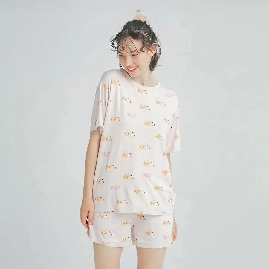 GELATO PIQUE X Kakao Friends - Choonsik Short Sleeve T-Shirt – Harumio