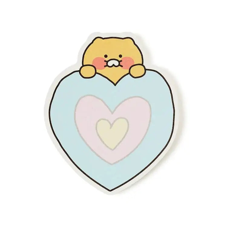 Kakao Friends - Choonsik Heart Daily Sticky Note - Kakao Friends - Sticky note - Harumio