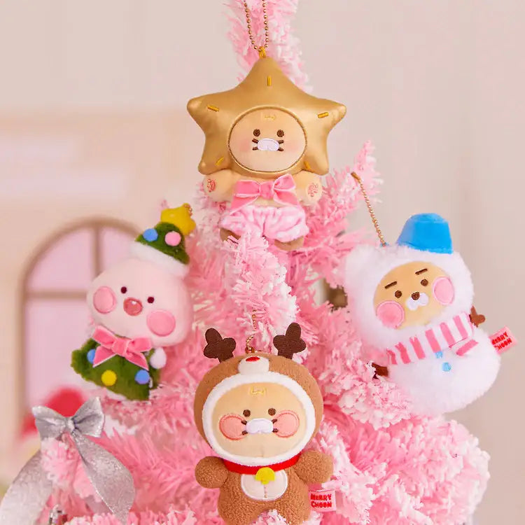 Kakao Friends - Merry Choon Christmas Doll Keyring - Kakao Friends - Keyring - Harumio