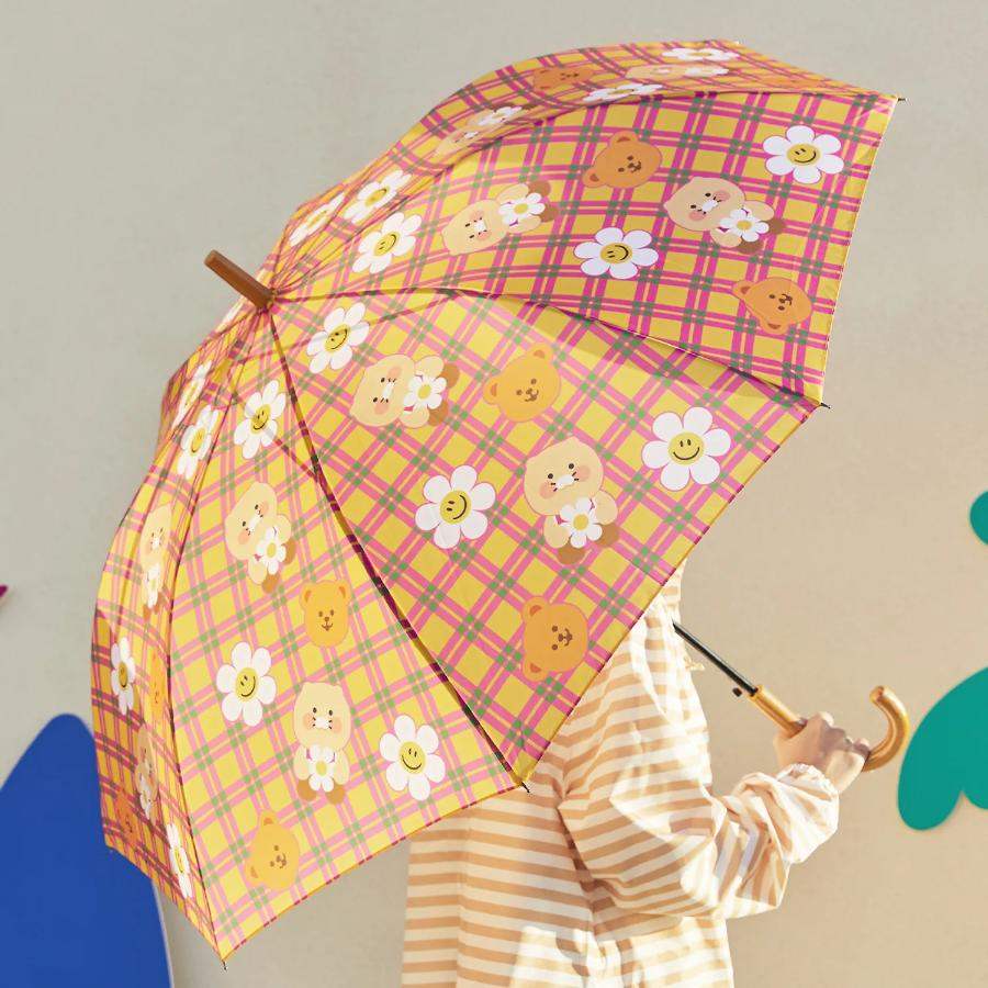 Wiggle Wiggle x Kakao Friends - Choonsik Flower Umbrella - Wiggle Wiggle x Kakao Friends - Umbrella - Harumio