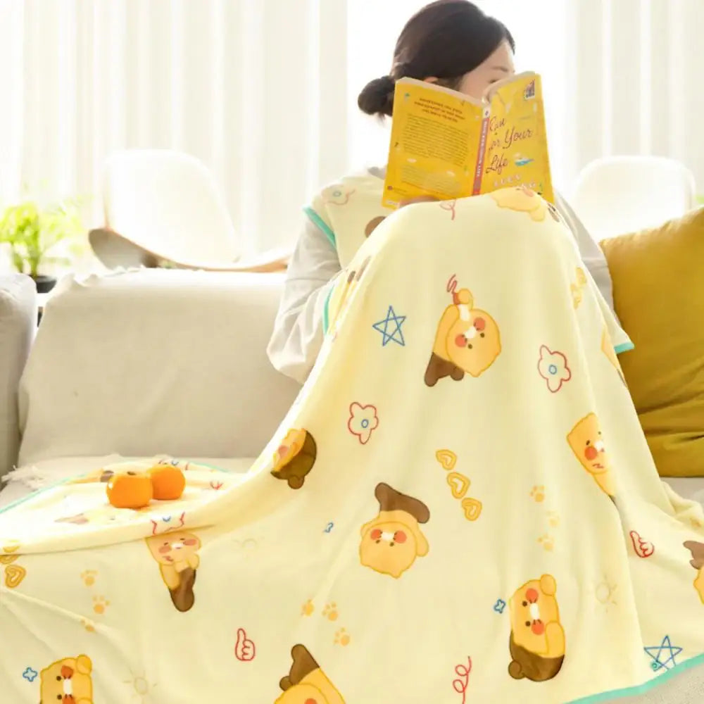 Kakao Friends - Drawing Knee Blanket - Kakao Friends - Blanket - Harumio