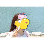 Kakao Friends - Oritube PP Fan - Kakao Friends - Hand Fan - Harumio