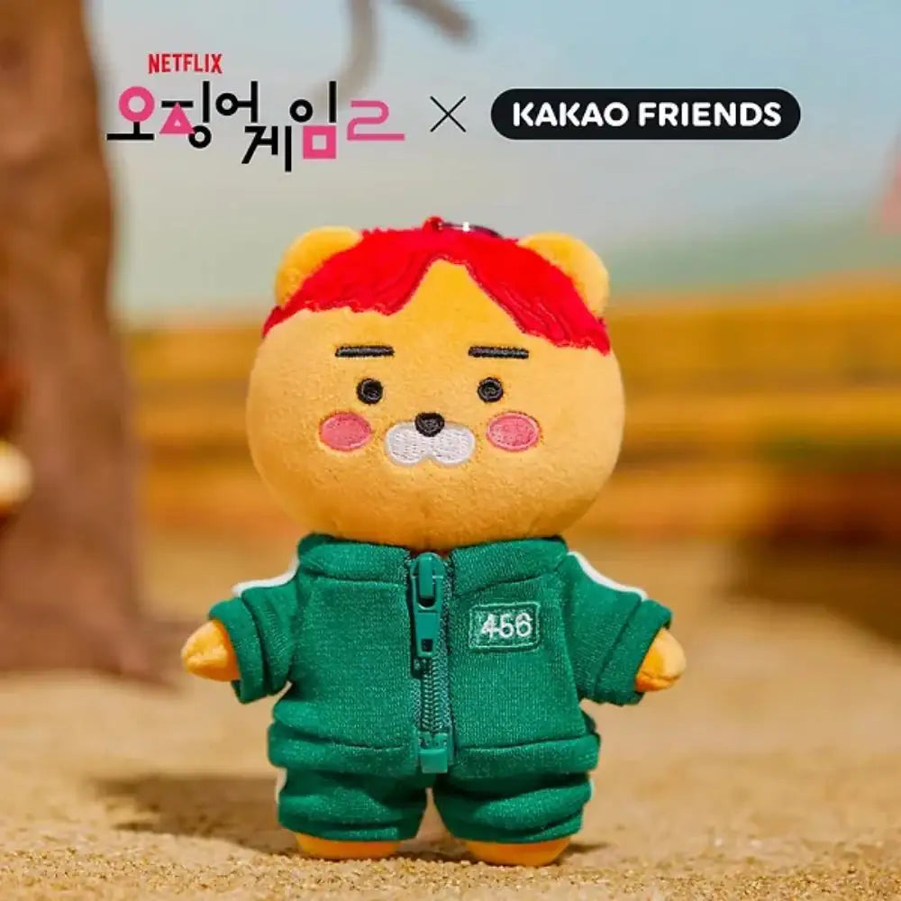 Netflix Squid Game 2 x Kakao Friends - Choonsik Keyring - Kakao Friends - Keyring - Harumio