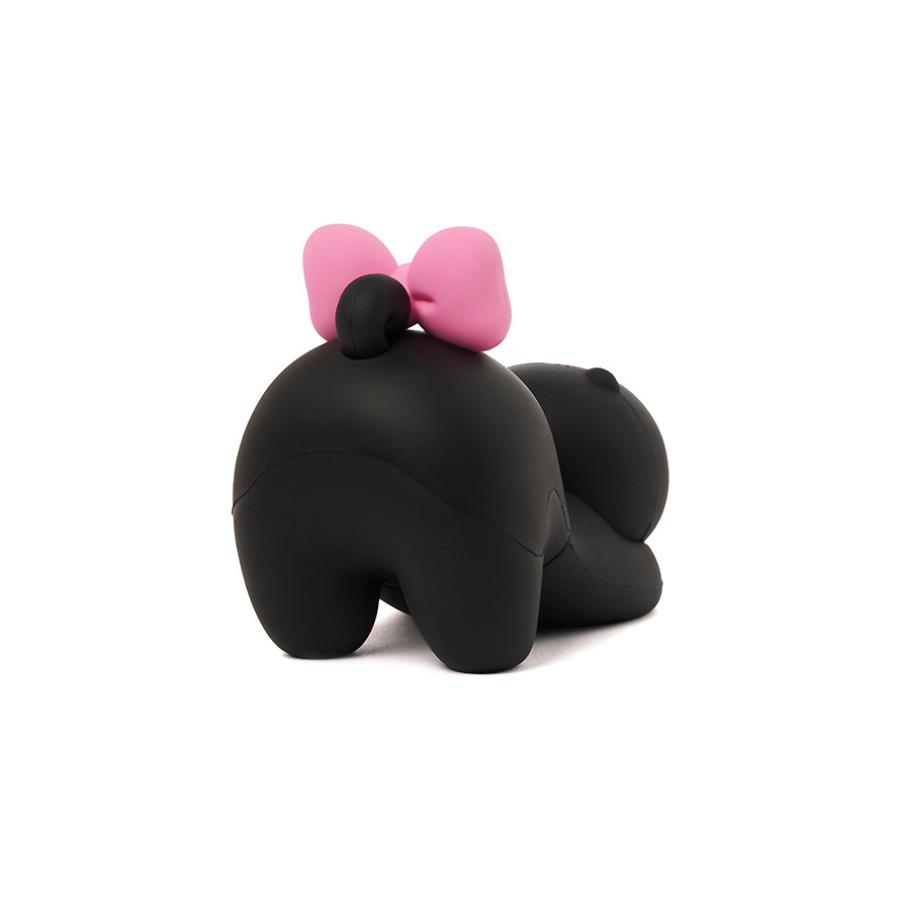 Kakao Friends - Black Choon Cell Phone Holder Figure (Choonsik)