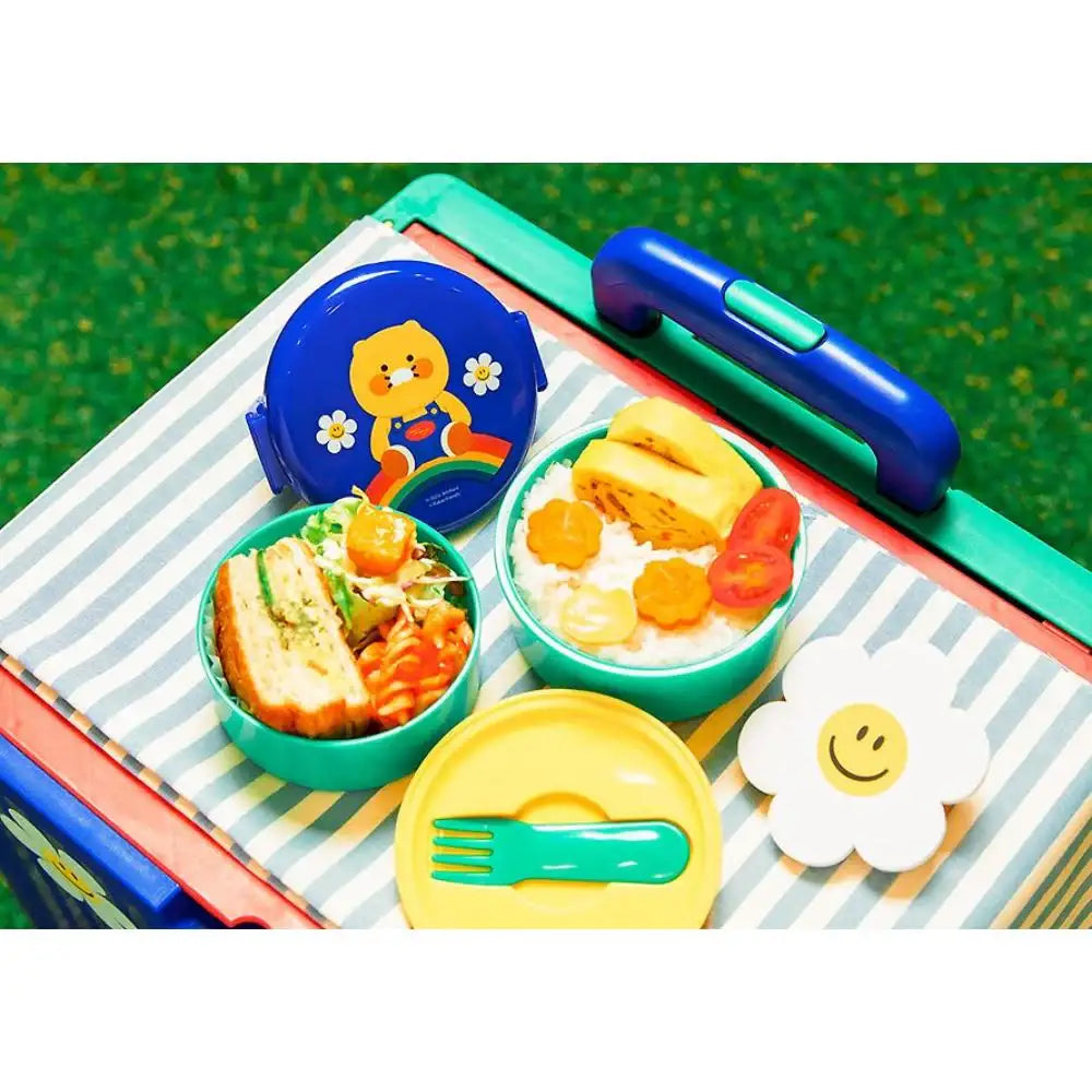 Kakao Friends x Wiggle Wiggle - Choonsik 2-Tier Lunch Box - Kakao Friends - Home & Living, Accessories - Harumio