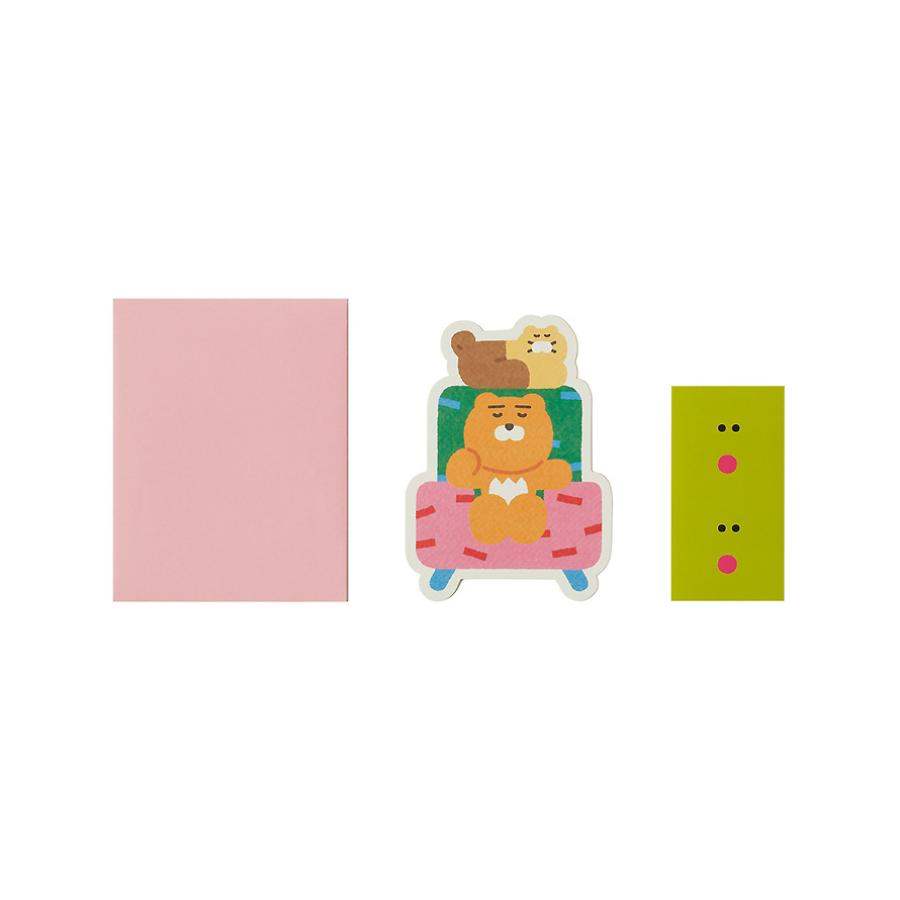 Daye Kim x Kakao Friends - Ryan & Choonsik Card Set (Sofa)