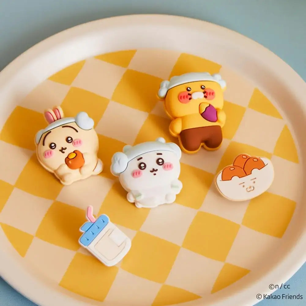 CHIIKAWA x Kakao Friends - Silicone Charm Snack Set - Kakao Friends - Silicon charm - Harumio