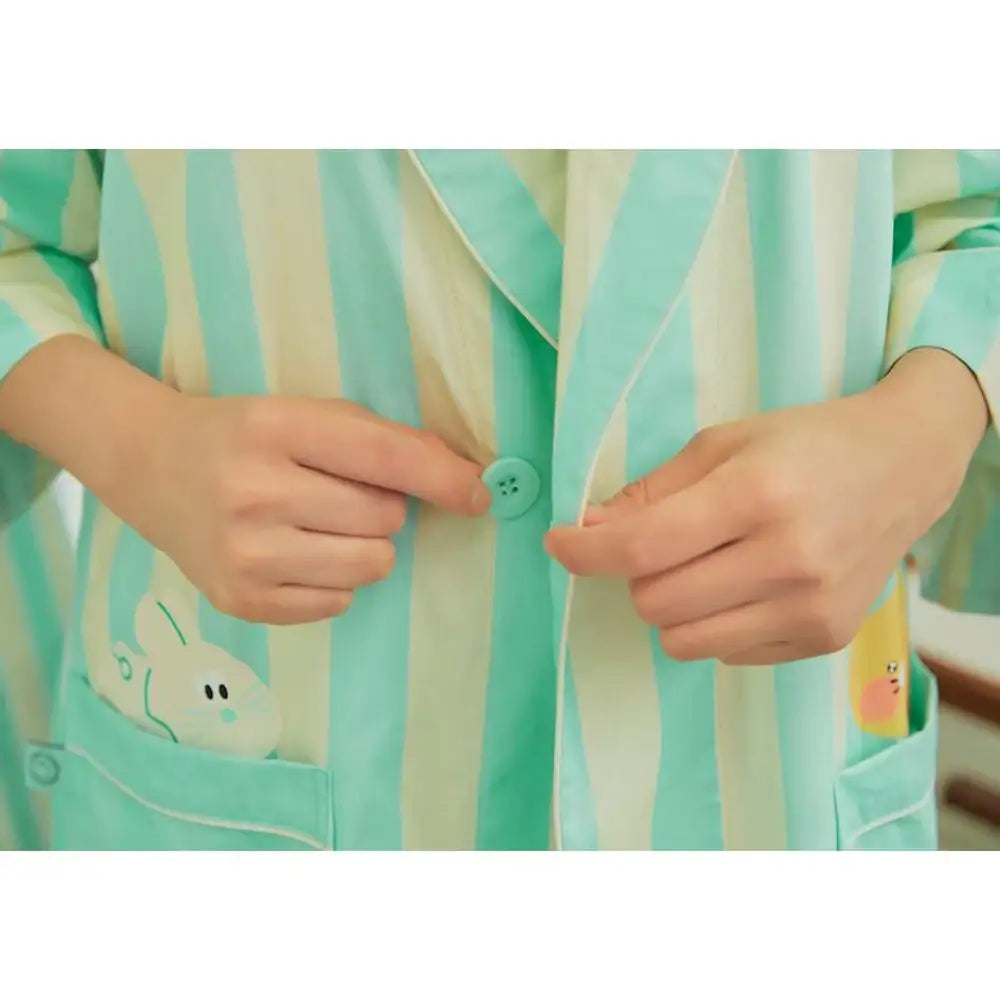 Apricot Studios x Kakao Friends - Choonsik Bathrobe - Kakao Friends - Bathrobe - Harumio