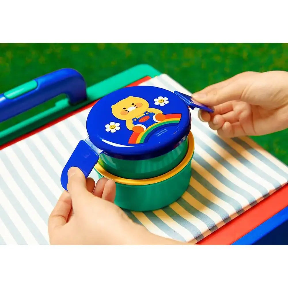 Kakao Friends x Wiggle Wiggle - Choonsik 2-Tier Lunch Box - Kakao Friends - Home & Living, Accessories - Harumio