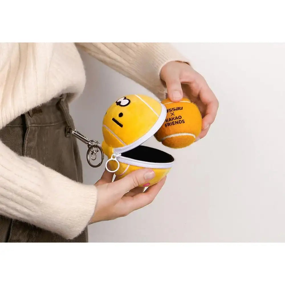 NASSAU x Kakao Friends - Face Tennis Ball Pouch Keyring - NASSAU x Kakao Friends - Keyring - Harumio