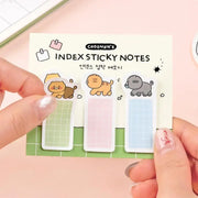 Kakao Friends - Choonsik Ordinary Index Sticky Notes - Kakao Friends - Sticky Notes - Harumio