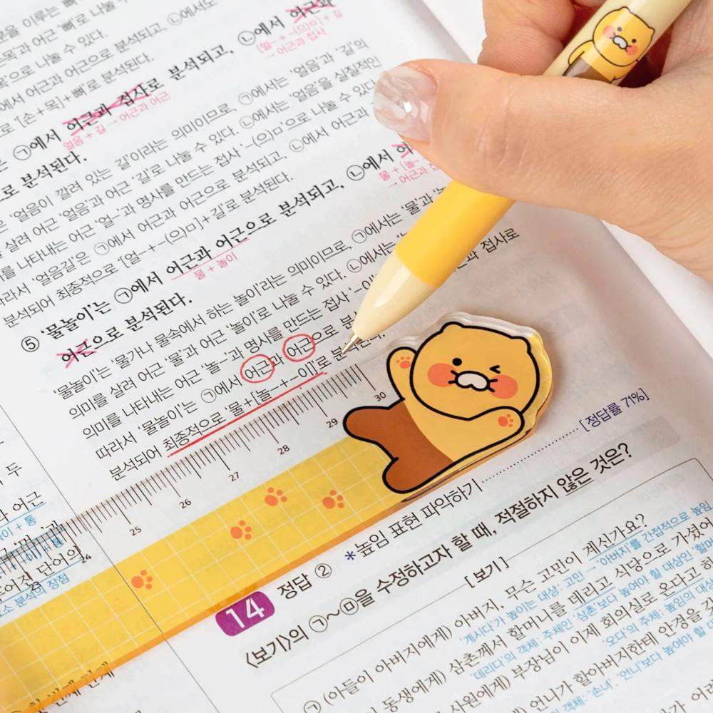 Kakao Friends - Choonsik 30cm Ruler - Kakao Friends - Ruler - Harumio