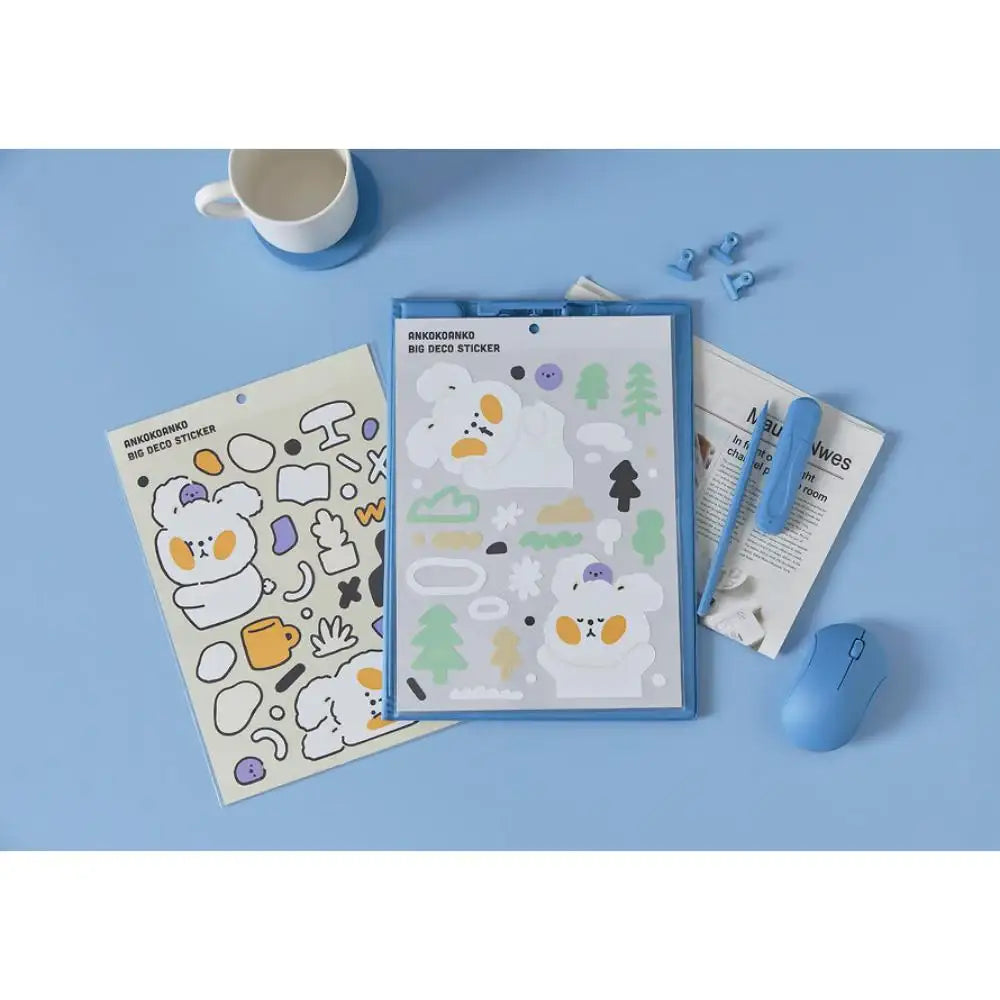 Kakao Friends - AnkokoAnko Big Deco Sticker - Kakao Friends - Home & Living, Accessories - Harumio