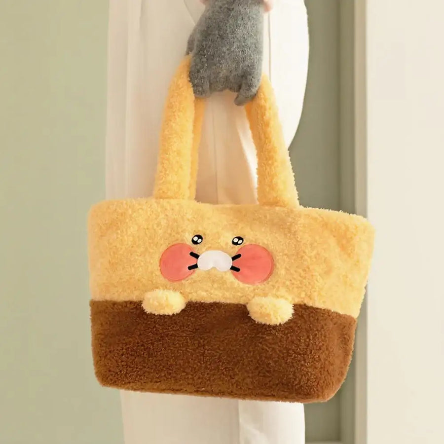 Kakao Friends - Choonsik Buckle Tote Bag - Kakao Friends - Bag - Harumio