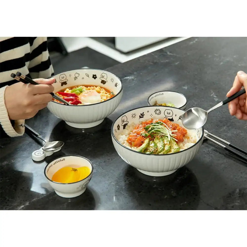Kakao Friends - Doodle Doodle Choonsik Noodle Set - Kakao Friends - Home & Living, Accessories - Harumio