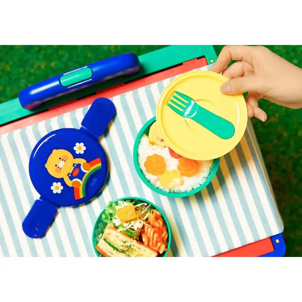 Kakao Friends x Wiggle Wiggle - Choonsik 2-Tier Lunch Box - Kakao Friends - Home & Living, Accessories - Harumio