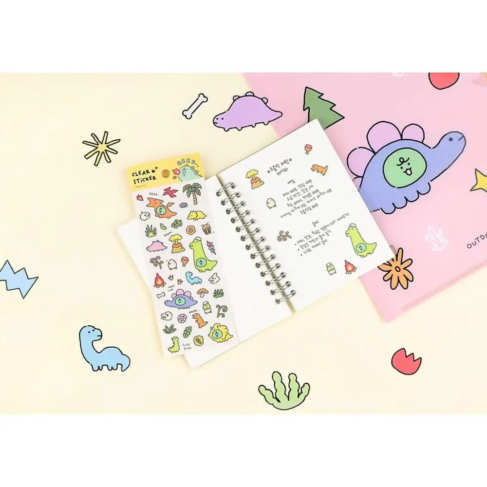 Kakao Friends - Jordy Dino Transparent Sticker - Kakao Friends - Home & Living, Accessories - Harumio