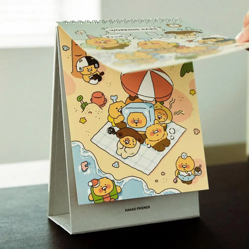 Kakao Friends - 2025 Desktop Calendar - Kakao Friends - Calendar - Harumio