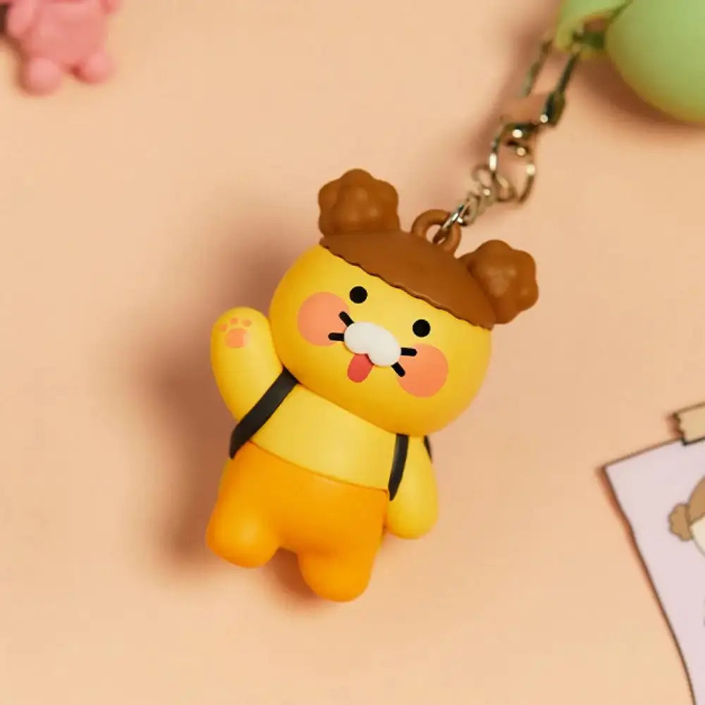 Maru Is a Puppy x Kakao Friends - Choonsik Figure Keyring - Webtoon Friends - Figure Keyring - Harumio