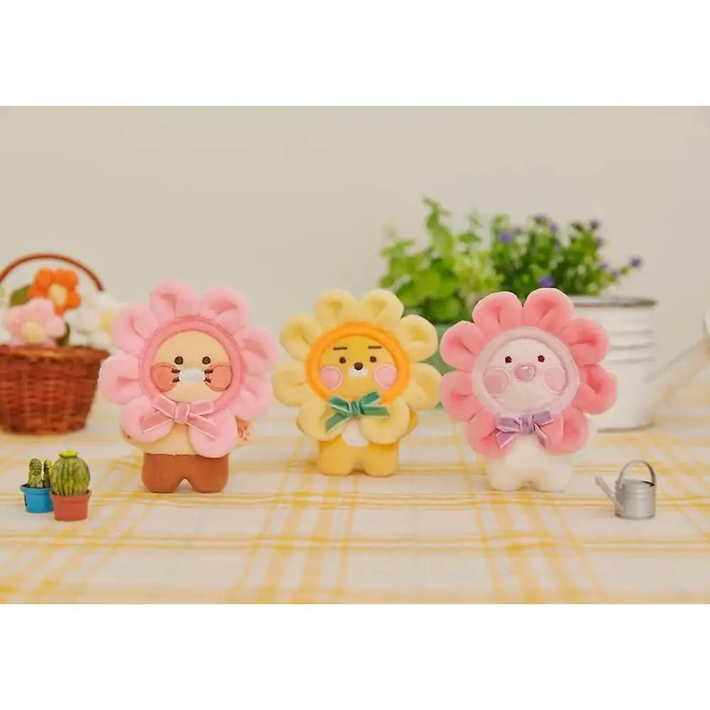 Kakao Friends - Flower Ball Blush Doll Keyring - Kakao Friends - Home & Living, Accessories - Harumio