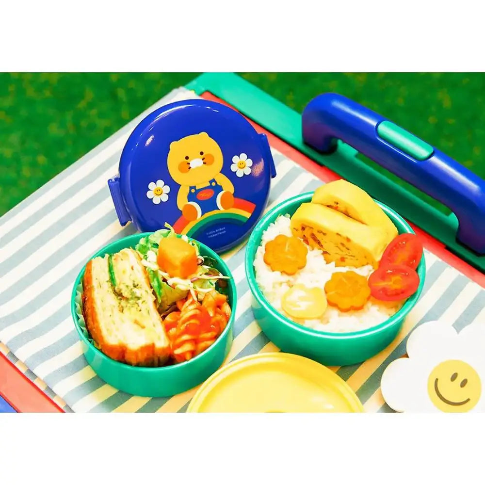 Kakao Friends x Wiggle Wiggle - Choonsik 2-Tier Lunch Box - Kakao Friends - Home & Living, Accessories - Harumio