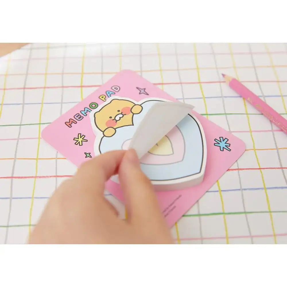 Kakao Friends - Choonsik Heart Daily Sticky Note - Kakao Friends - Sticky note - Harumio