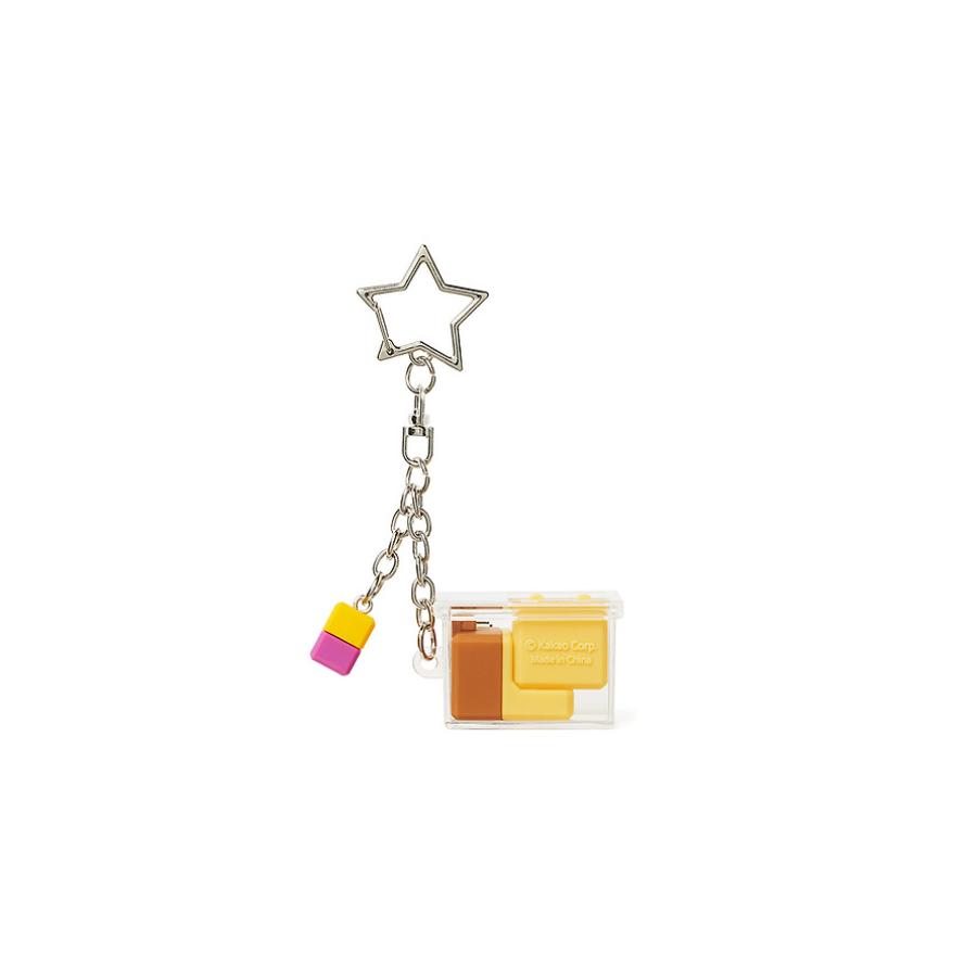 Kakao Friends - CHOONMYAMMI Cube Figure Keyring (Choonsik)