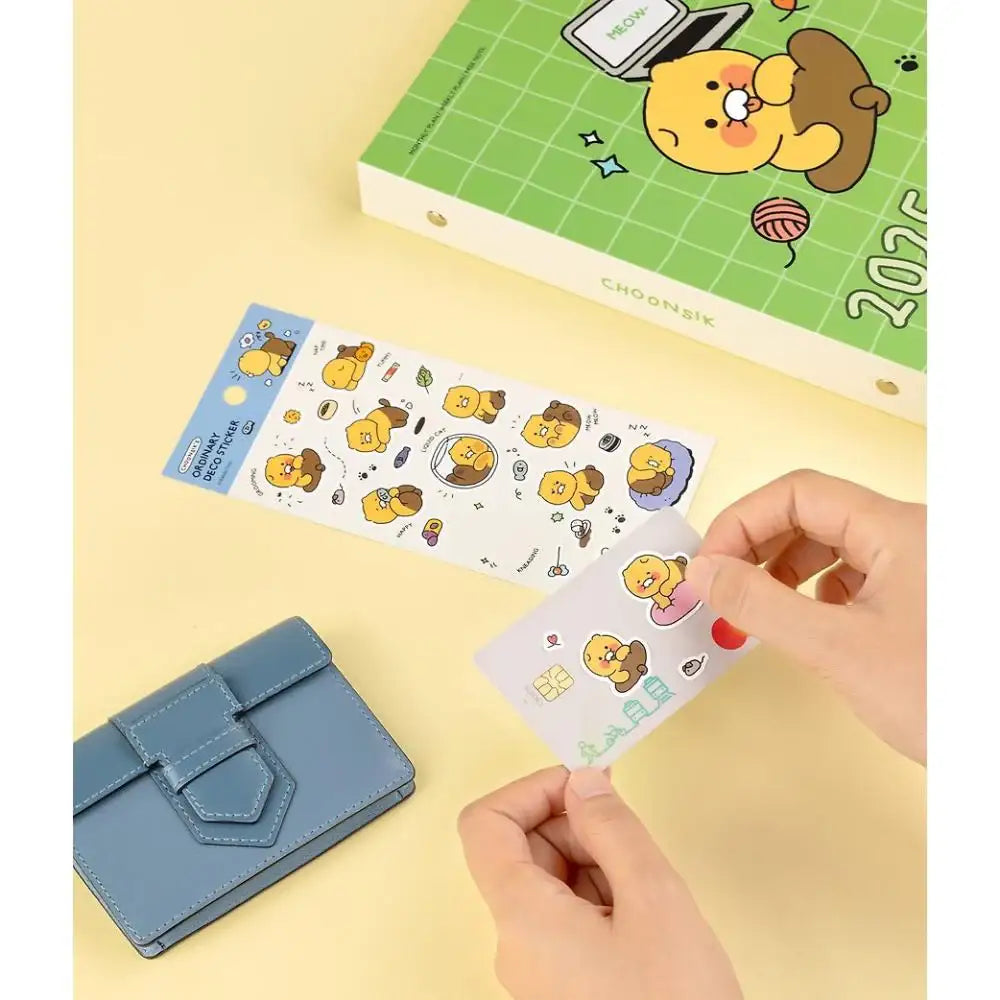 Kakao Friends - Choonsik Ordinary Deco Sticker - Kakao Friends - Sticker - Harumio
