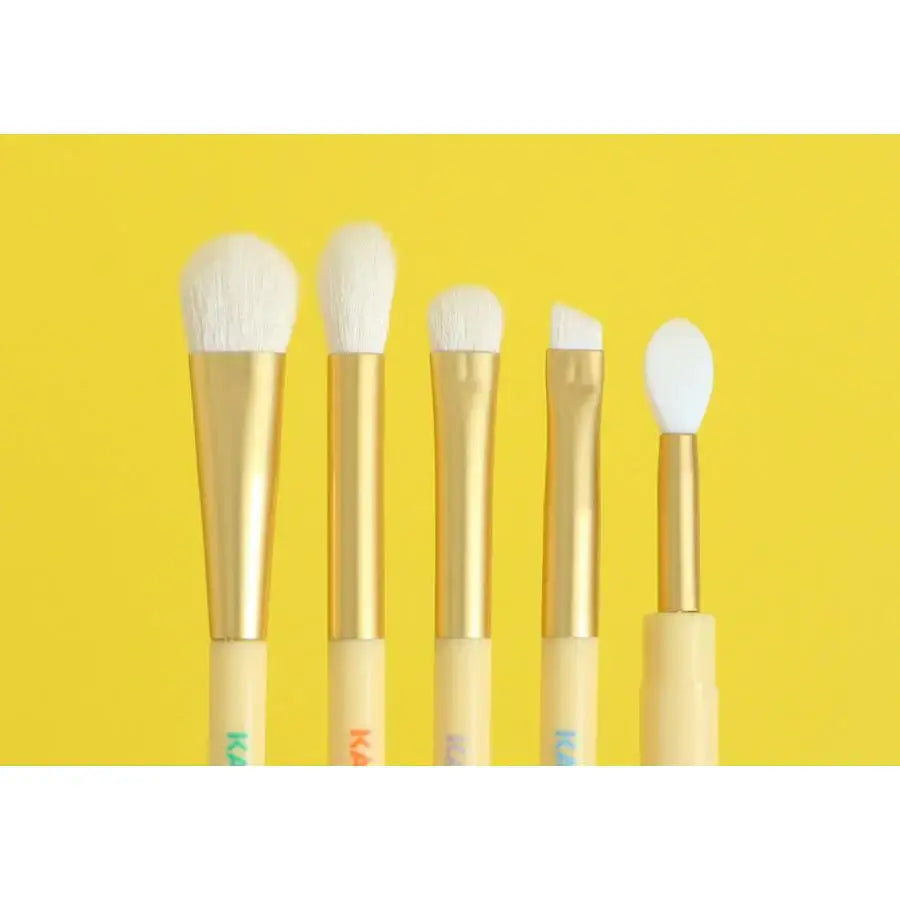 FLALIA x Kakao Friends - Hey Look At Me Lip & Eye Brush Kit 5 Types - Kakao Friends - Makeup Brushes - Harumio