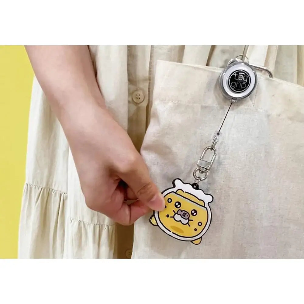 Kakao Friends - Choonsik Fish Tank Spring Food Tag Grip - Kakao Friends - Keyring - Harumio