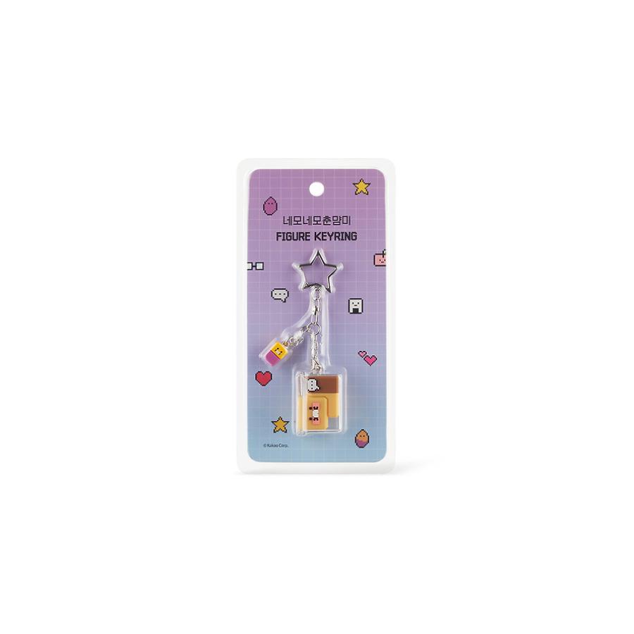 Kakao Friends - CHOONMYAMMI Cube Figure Keyring (Choonsik)