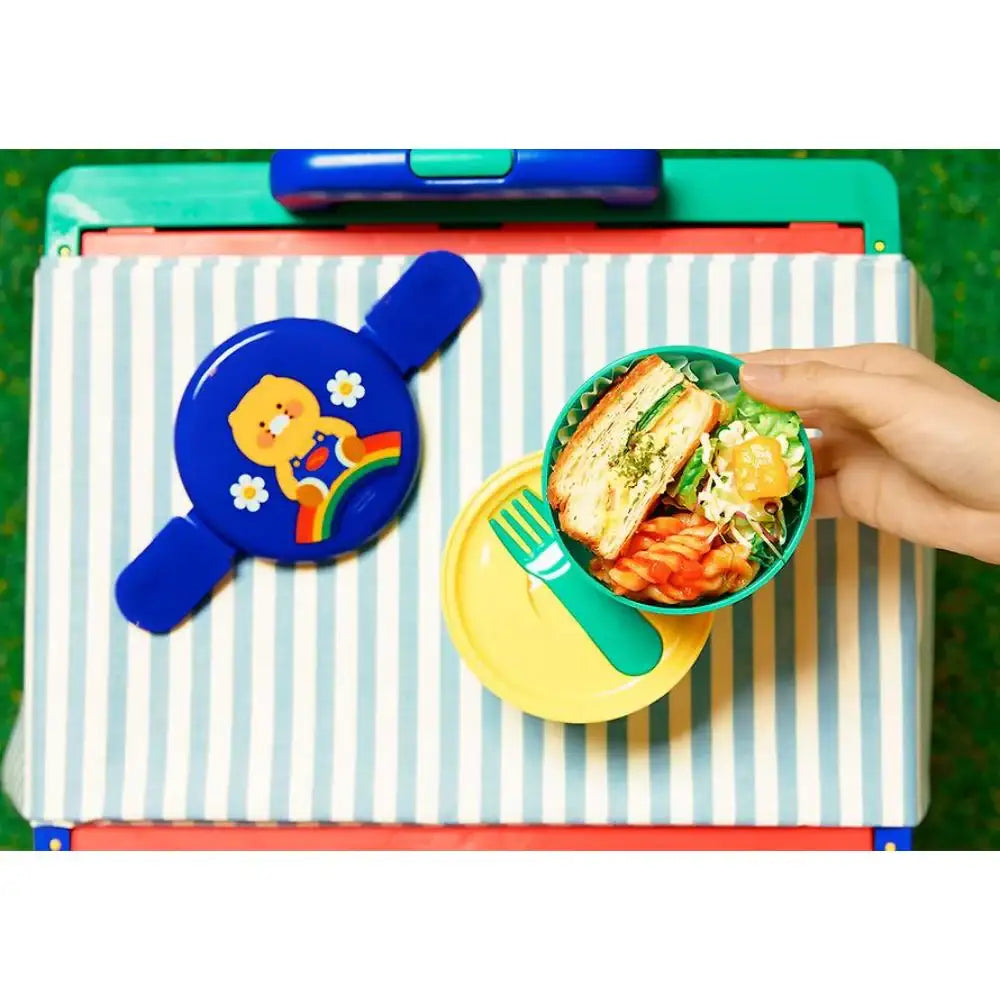 Kakao Friends x Wiggle Wiggle - Choonsik 2-Tier Lunch Box - Kakao Friends - Home & Living, Accessories - Harumio