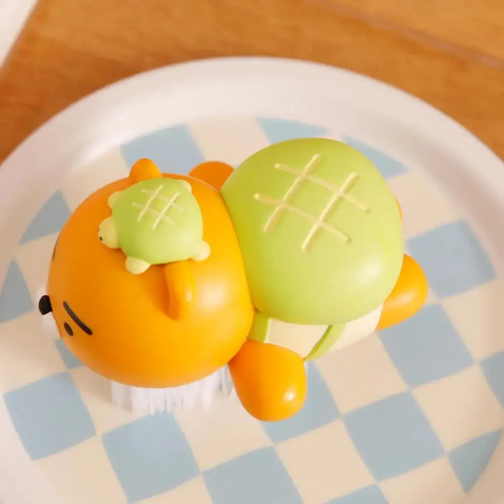 Kakao Friends - Ryan Melon Bread Turtle Cleaning Brush - Kakao Friends - brush - Harumio