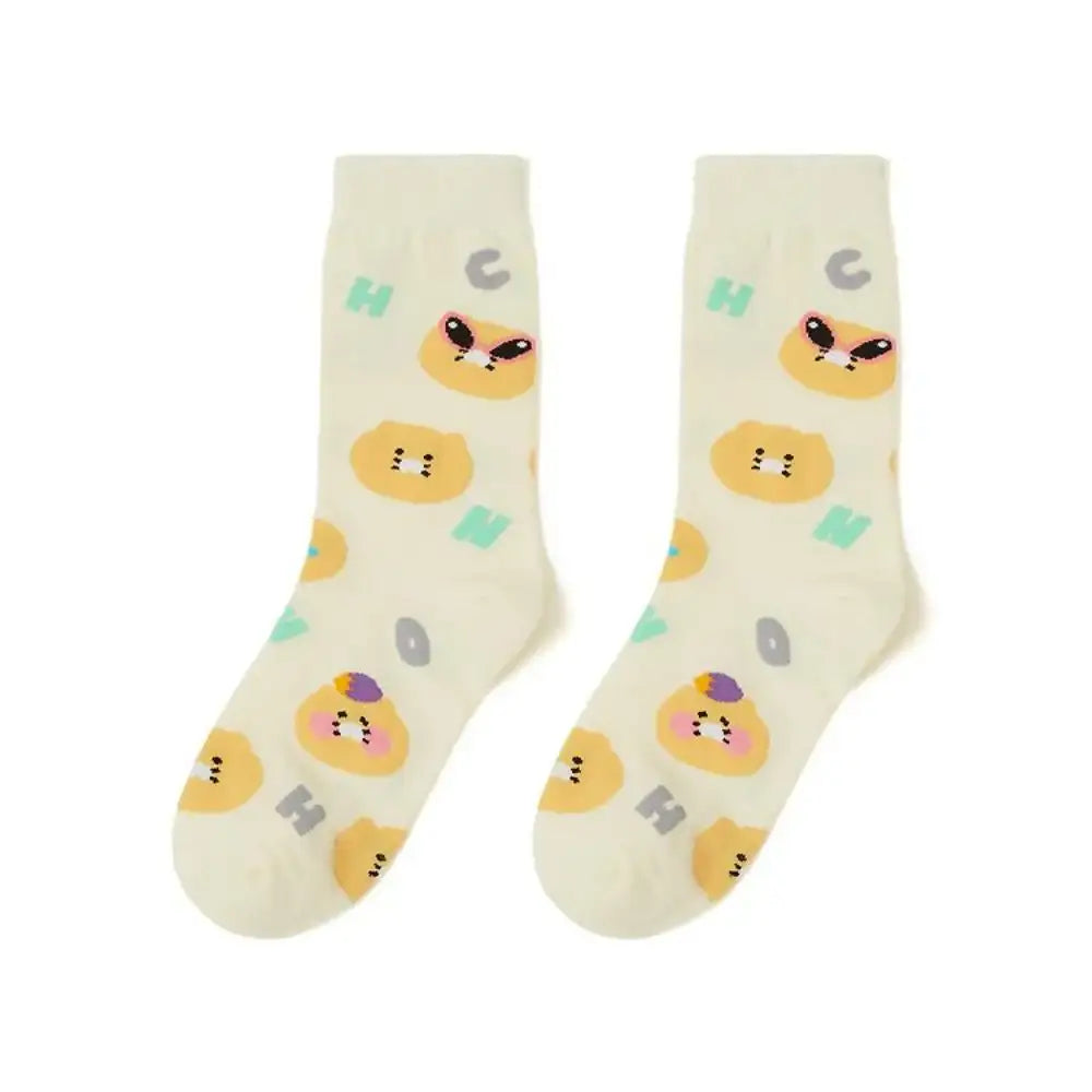 Kakao Friends - Choonsik Comfy Daily Socks - Kakao Friends - Socks - Harumio