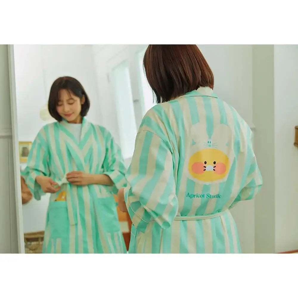 Apricot Studios x Kakao Friends - Choonsik Bathrobe - Kakao Friends - Bathrobe - Harumio