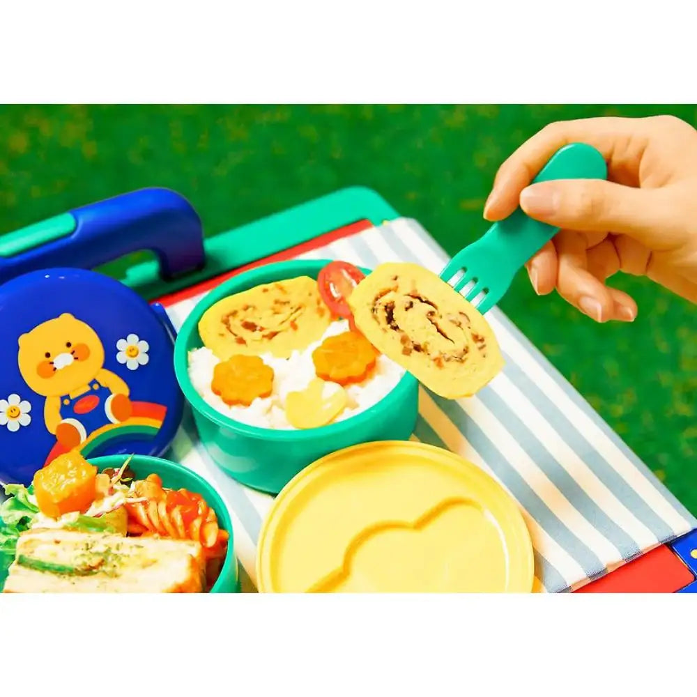 Kakao Friends x Wiggle Wiggle - Choonsik 2-Tier Lunch Box - Kakao Friends - Home & Living, Accessories - Harumio