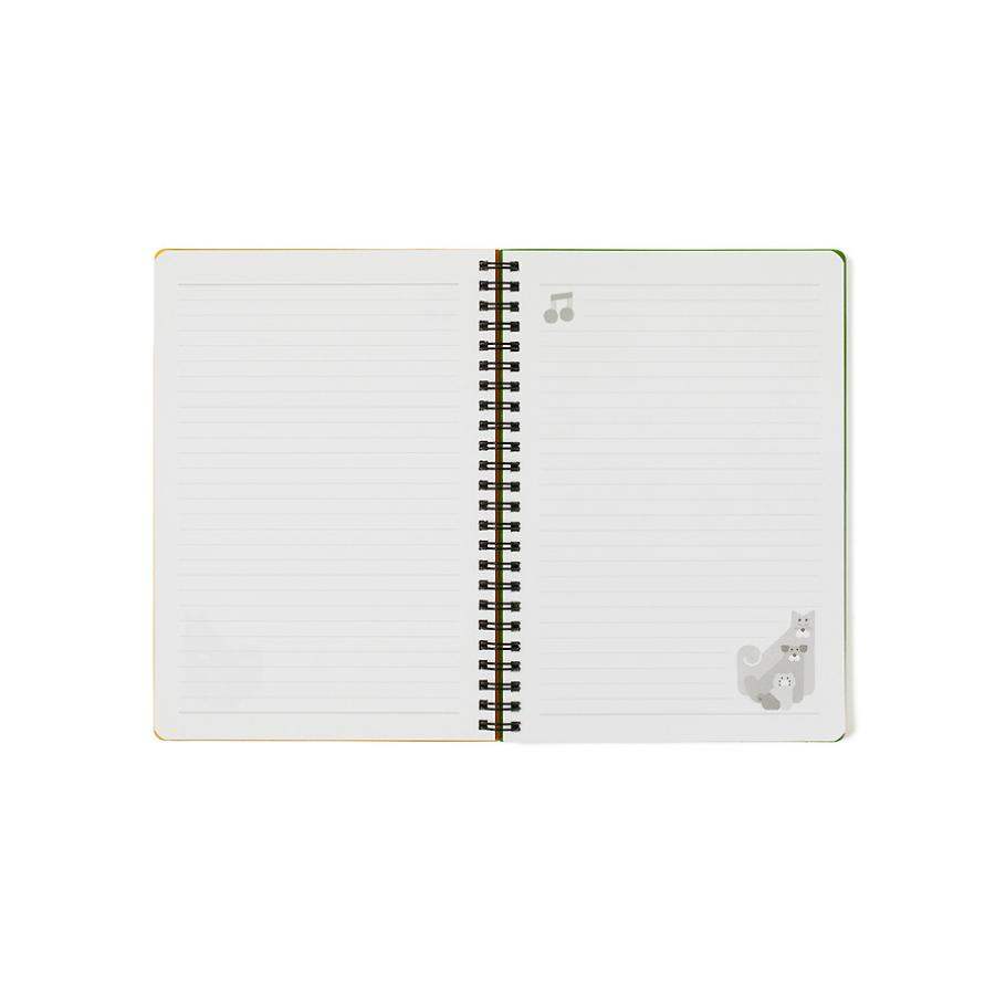 Daye Kim x Kakao Friends - Choonsik Yellow Notebook - Daye Kim x Kakao Friends - Notebook - Harumio