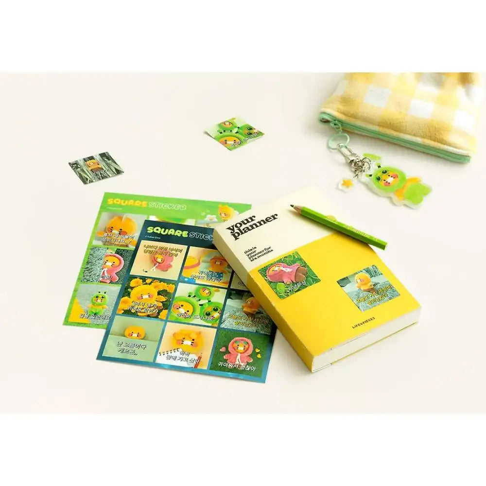 Kakao Friends - Choonsik Photo Square Sticker - Kakao Friends - Sticker - Harumio