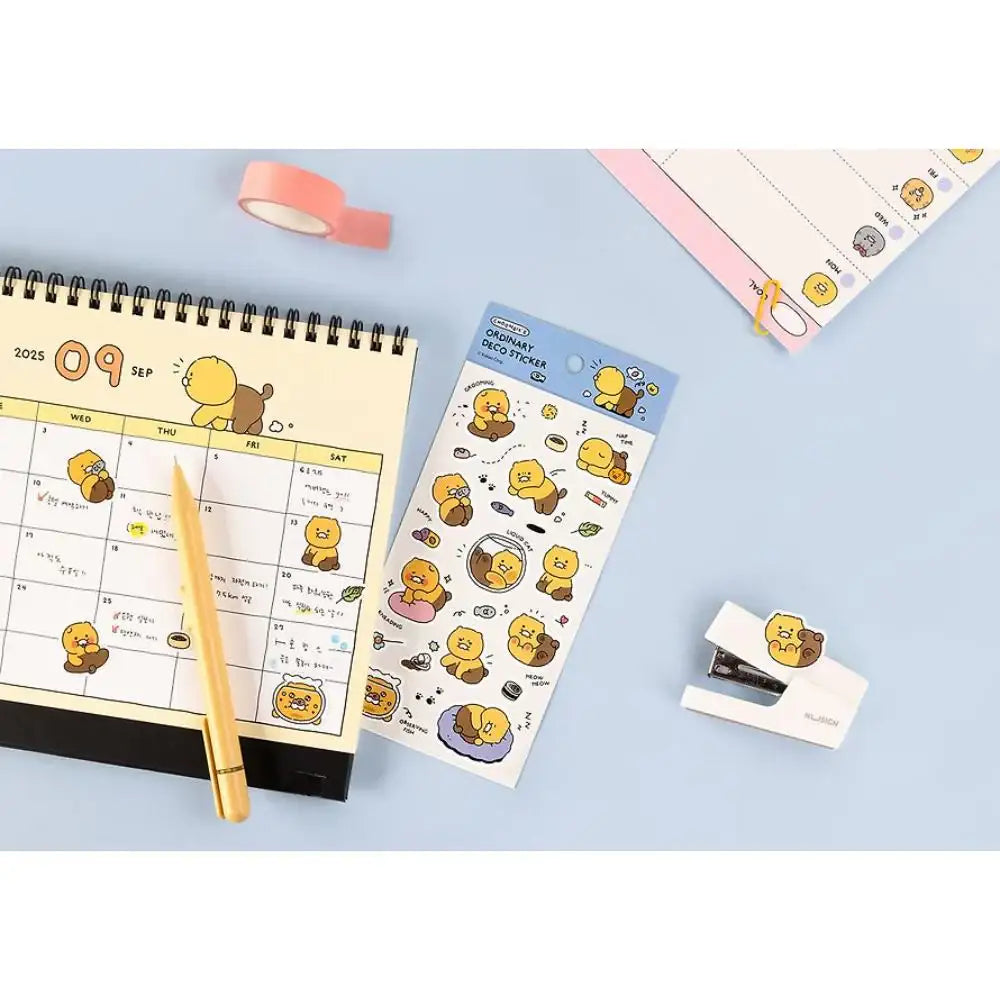 Kakao Friends - Choonsik Ordinary Deco Sticker - Kakao Friends - Sticker - Harumio