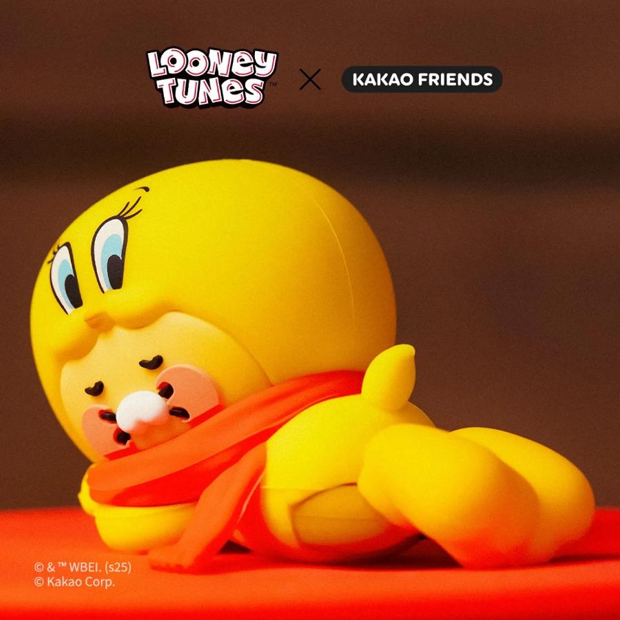 Looney Tunes x Kakao Friends - Little Ryan & Baby Choonsik Mug with Lid Set