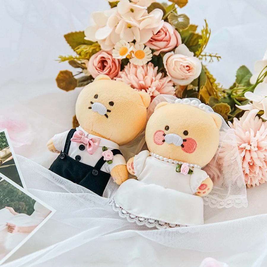 Kakao Friends - Choonsik's Happy Wedding Doll Keyring Set