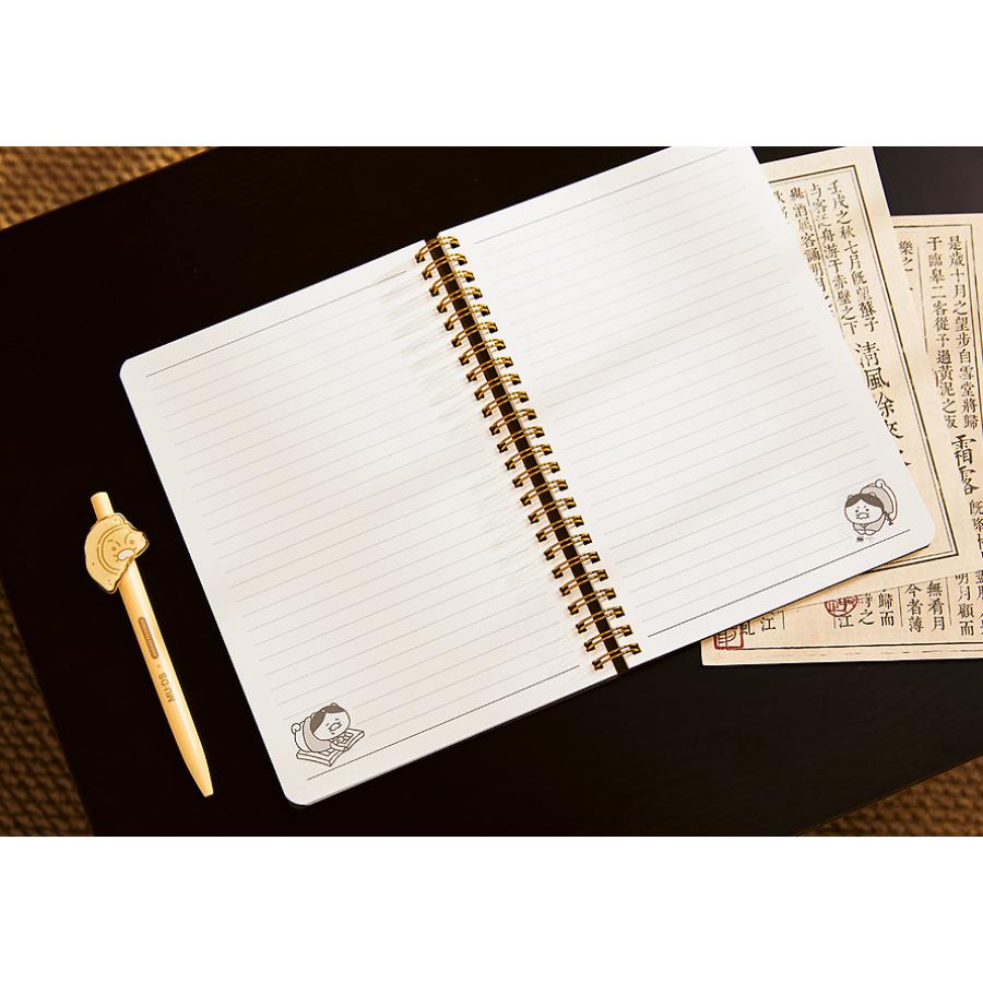 MU:DS x Kakao Friends - Kim Hong-do Painting Notebook (Choonsik)