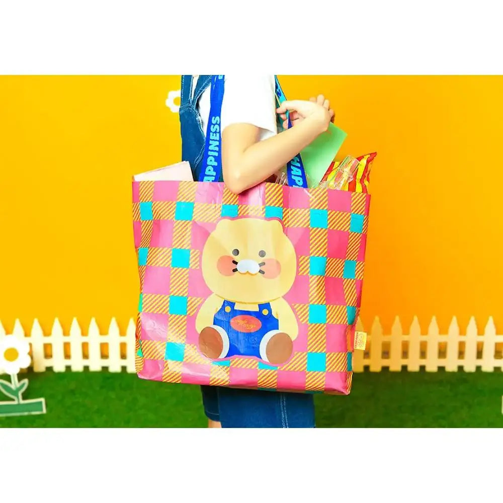 Kakao Friends x Wiggle Wiggle - Choonsik Big Happiness Shopping Bag - Kakao Friends - Home & Living, Accessories - Harumio