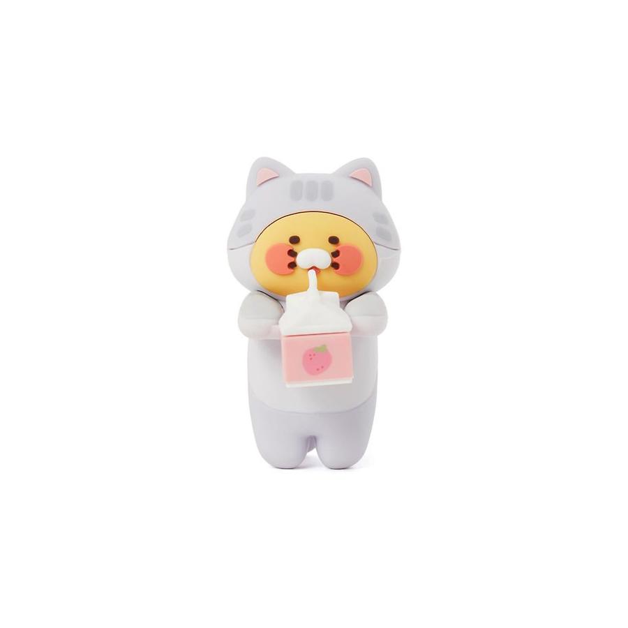 Kakao Friends - Nyangnyang Strawberry Milk Mini Deco Figure (Choonsik)