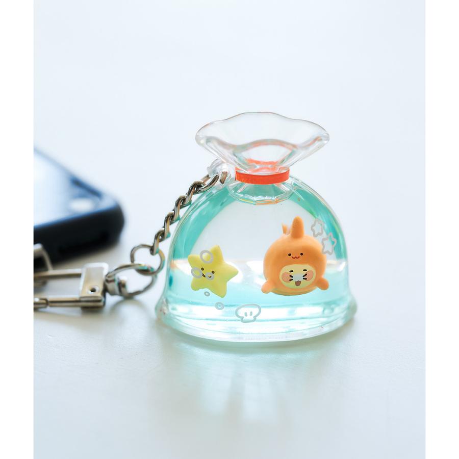 Kakao Friends - Choonsik Mini Aquarium Figure Keyring