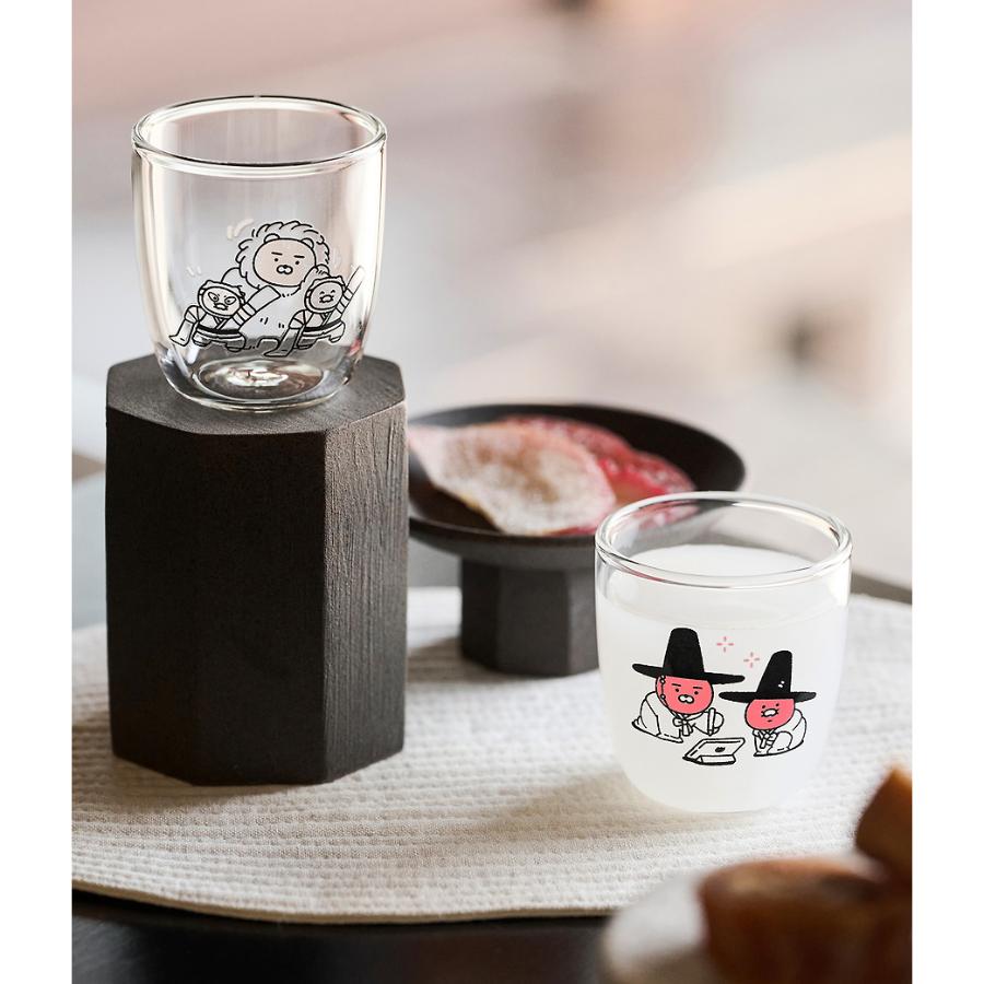 Kakao Friends - Yeonnal Yetchoon Ryan & Choonsik Color-Changing Cup 3-Piece Set