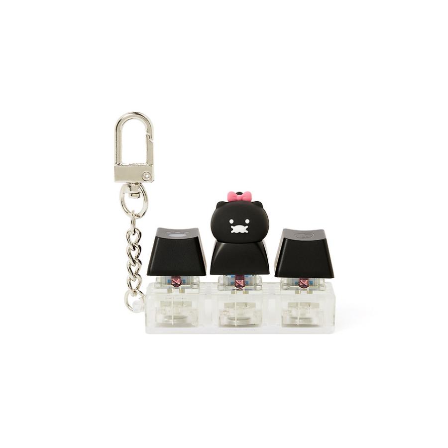 Kakao Friends - Black Choon LED Figure Keyring (Choonsik)